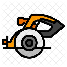 Circular Saw Machine  Icon