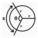 Circular Sector  Icon