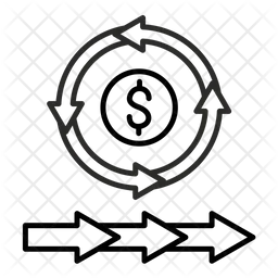 Circular Vs Linear Economy  Icon