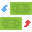 Argent Conversion Circulation Icône