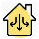 Circulation In House  Icon