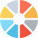 Circulo Selecao De Cores Cores Ícone