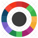 Circulo De Colores Icono