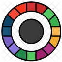 Circulo De Colores Icono