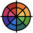 Circulo de colores  Icono