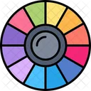 Circulo de colores  Icono