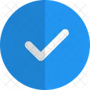 Círculo de verificación  Icono