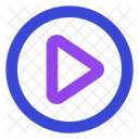 Reproducir Circulo Musica Boton Icono