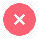 Fechar Circulo Cruzar Remover Icon