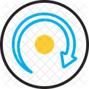 Seta circular  Ícone