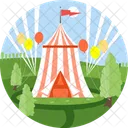 Circus Carnival Celebration Icon