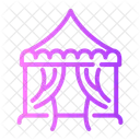Circus Tent Performance Icon