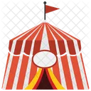 Circus Tent Entertainment Icon