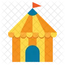 Circus Tent Party Icon