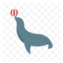 Circus Animal Seal Icon