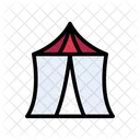 Circus Tent Camp Icon
