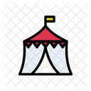 Circus Tent Outdoor Icon