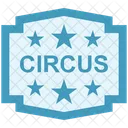 Circus Performance Ticket Icon