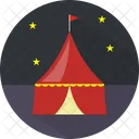 Circus Tent Amusement Icon