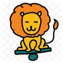 Lion Cirus Animal Icon