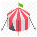 Circus Circus Tent Amusement Icon