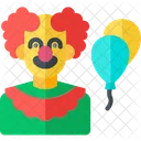 Circus Clown Human Icon