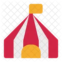 Circus Tent Show Icon