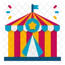 Circus Carnival Entertainment Icon