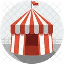 Circus Architecture Tent Icon