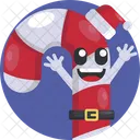 Circus Clown Christmas Icon