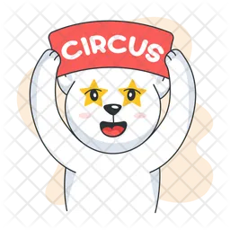 Circus Banner  Icon