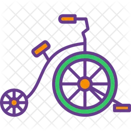 Circus Bike  Icon