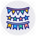 Circus Bunting  Icon