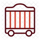Circus Cage Circus Wagon Circus Train Car Icon