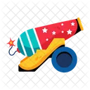 Circus Cannon Shooting Cannon Cannon Blast Icon