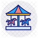Circus Carousel  Icon