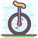 Circus Cycle Clown Bike Clown Cycle Icon