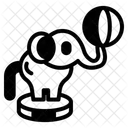 Circus Elephant  Icon