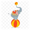 Circus Elephant  Icon
