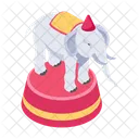 Circus Animal Circus Elephant Elephant Ride Icon