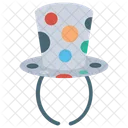 Top Hat Juggler Hat Clown Juggler Icon