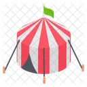 Circus Circus Tent Amusement Icon