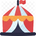 Circus Tent Architecture And City Icon
