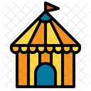 Circus Tent Party Icon