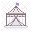 Circus Tent Fun Icon