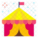 Circus Tent Leisure Icon