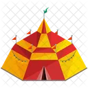 Circus Tent Building Icon