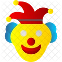 Circus Joker Happy Clown Joker Icône