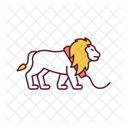 Circus lion Icon