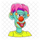 Clown Monkey Circus Monkey Funny Monkey Icon